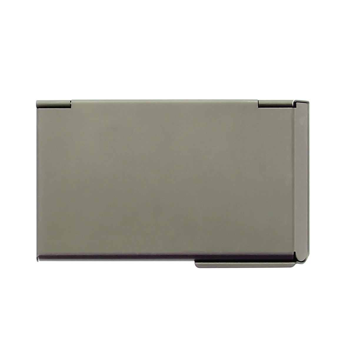 OGON Aluminum Business card holder One Touch - Dark Grey